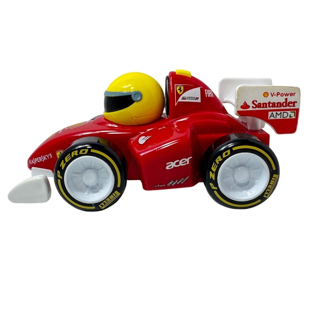 Ferrari Touch and Go F1 Race Car Red Formula 1 Toy Sound Effects 01934 Bburago